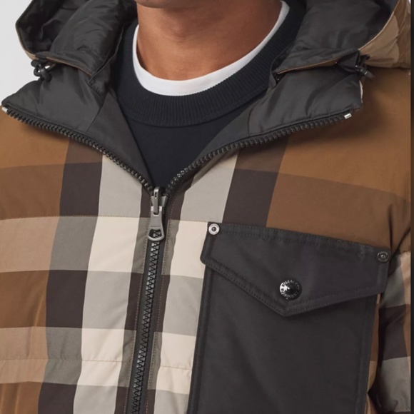 Burberry Puffer Jacket Authentic Reversible - Picture 3 of 5